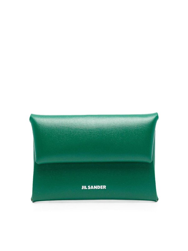 JIL SANDER: 財布＆ポーチ - 財布 - 緑