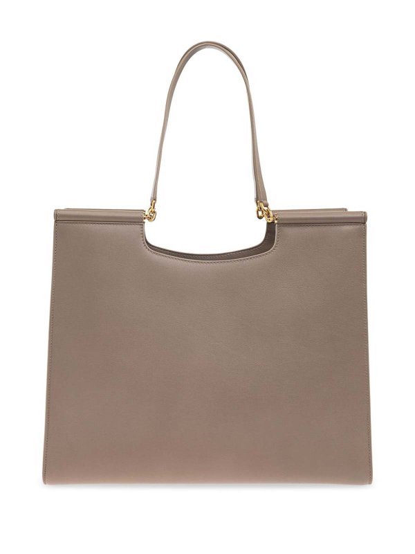 DOLCE & GABBANA: Handtaschen online - Shopper - Grau