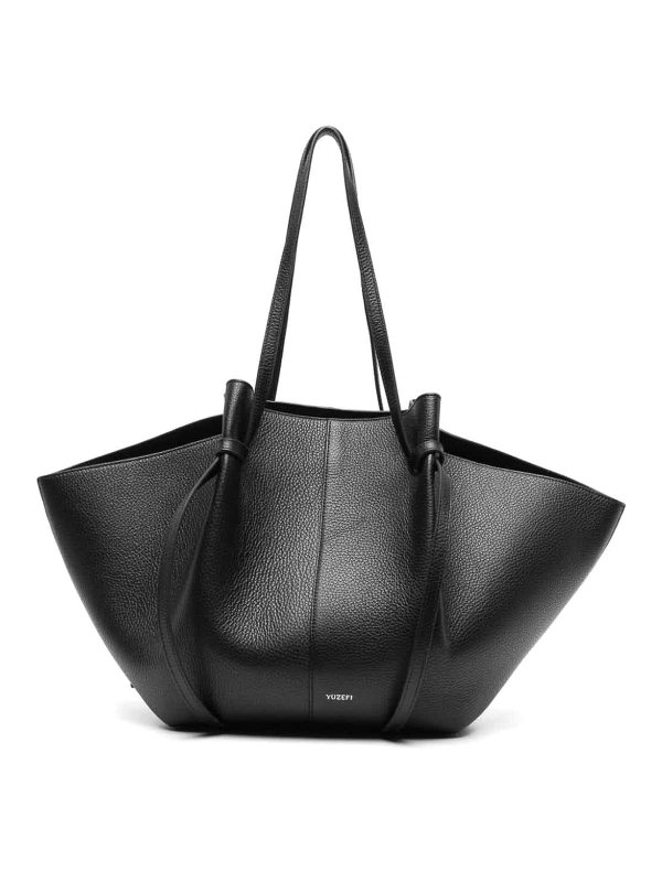 YUZEFI: ショルダーバッグ - ショルダーバッグ - 黒
