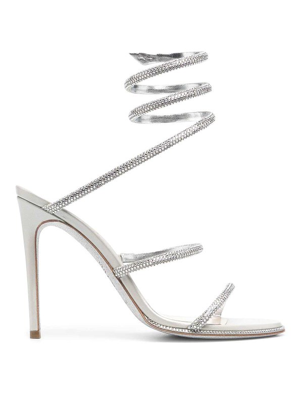 RENE CAOVILLA: Sandales - Sandales - Argent