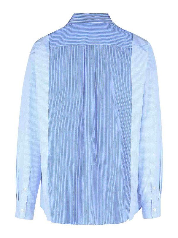 791: shirts online - Light Blue Cotton Shirt
