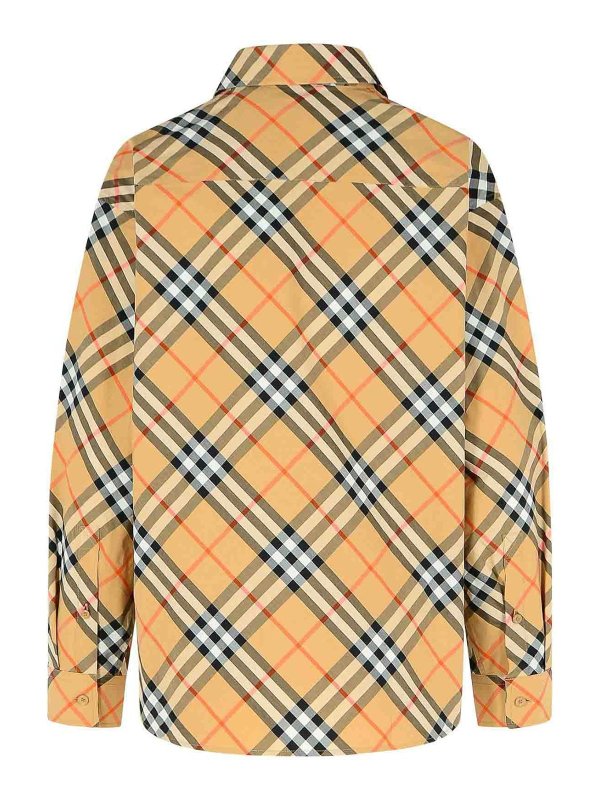 BURBERRY: shirts online - Beige Cotton Shirt