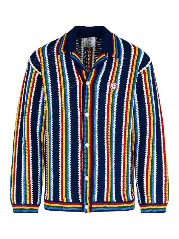 CASABLANCA: カーディガン - カーディガン - マルチカラー