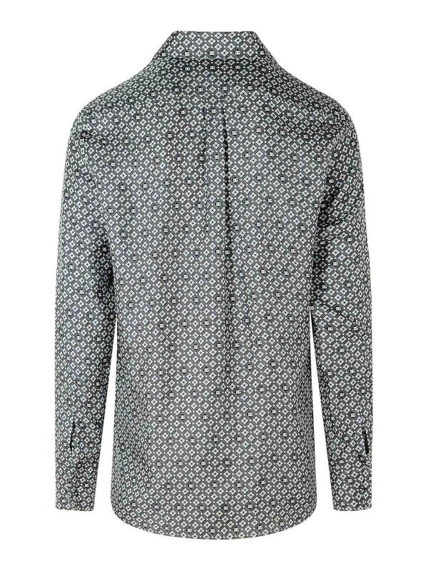 DOLCE & GABBANA: shirts online - Black Silk Shirt