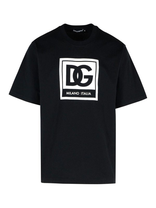 DOLCE & GABBANA: Camisetas - Camiseta - Negro