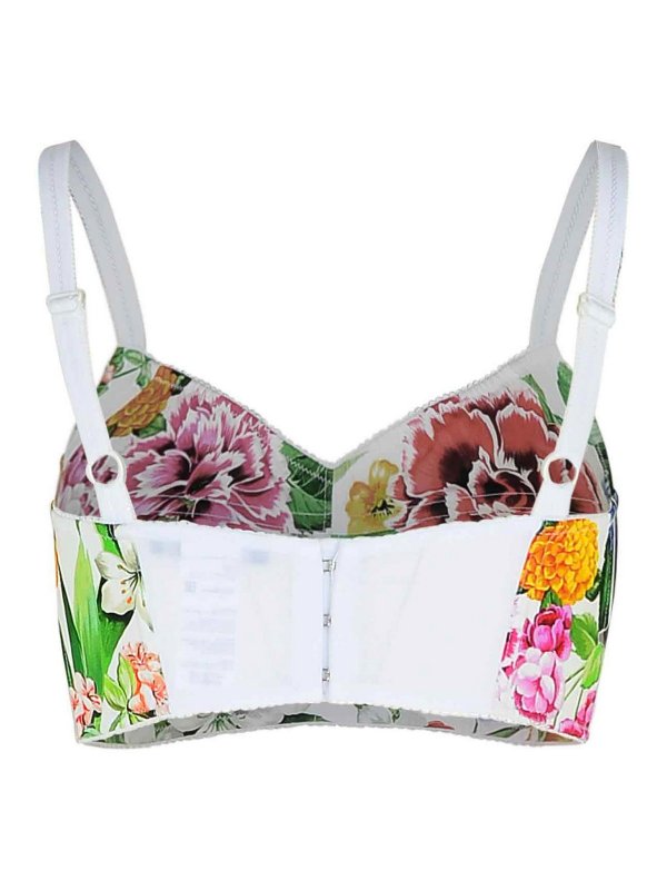 DOLCE & GABBANA: Tops & Tank tops online - White Cotton Blend Top