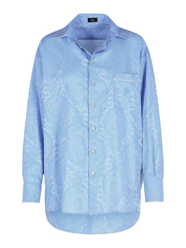 ETRO: Hemden - Hemd - Hellblau
