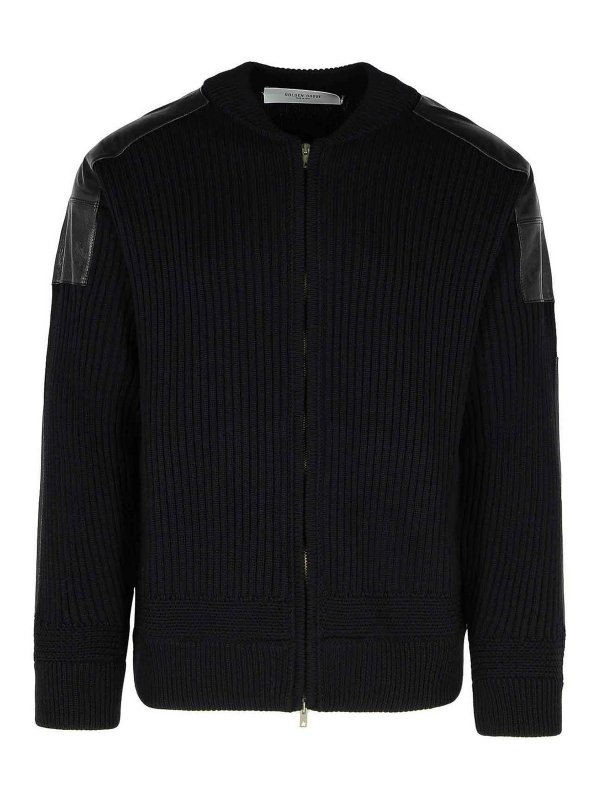 GOLDEN GOOSE: casual jackets - Black Wool Jacket