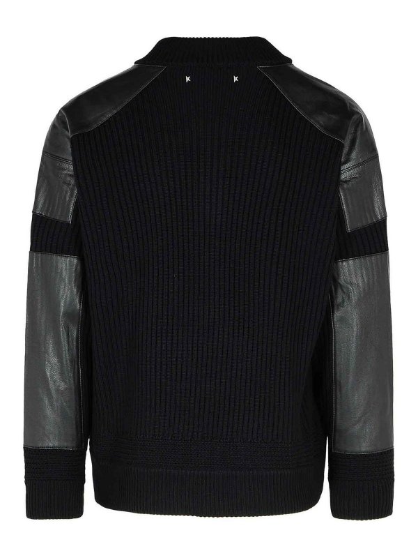 GOLDEN GOOSE: casual jackets online - Black Wool Jacket