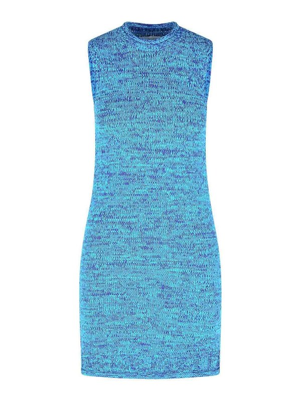 J.W. ANDERSON: abiti al ginocchio - Vestito  in misto cotone colorante spaziale