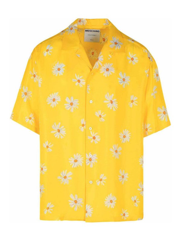 MOSCHINO: Chemises - Chemise - Jaune