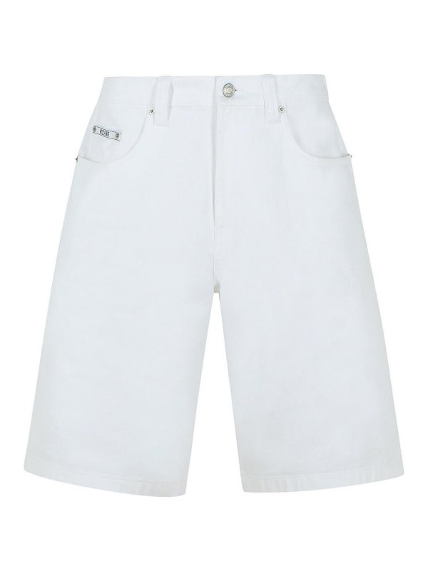 MOSCHINO: Hosen Shorts - Shorts - Weiß