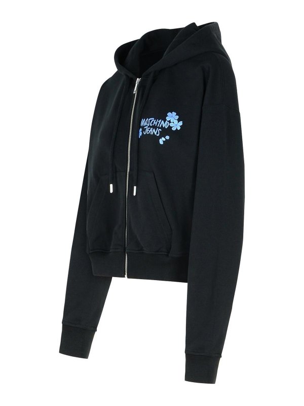 The Best Shops MOSCHINO JEANS: スウェット＆セーター - スウェットシャツ/セーター - 黒