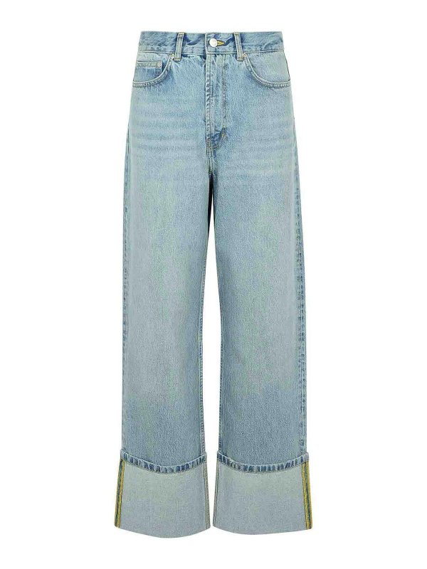MOSCHINO JEANS: Bootcut - Bootcut Jeans - Blau