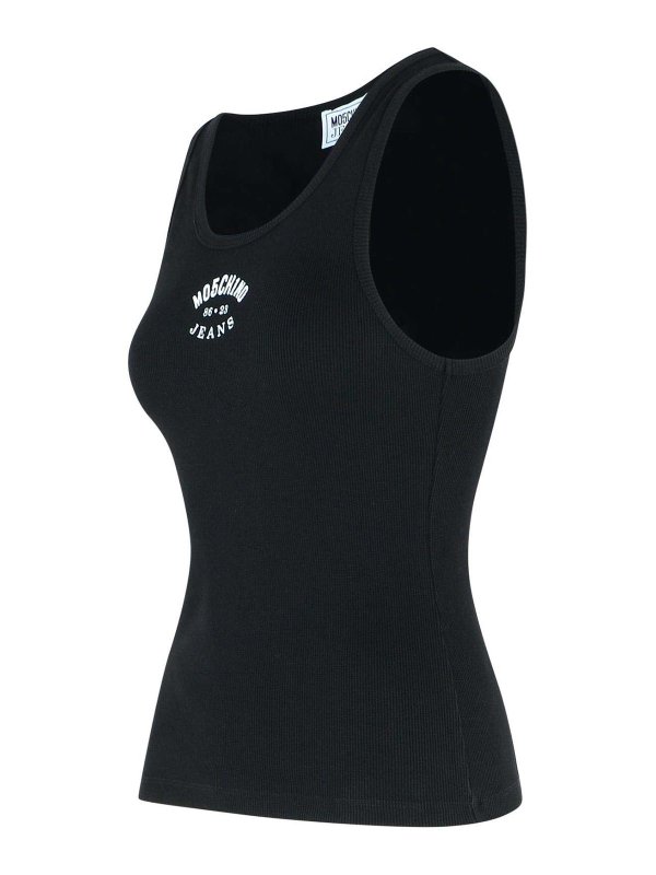 The Best Shops MOSCHINO JEANS: トップス＆タンクトップ - トップ/タンクトップ - 黒