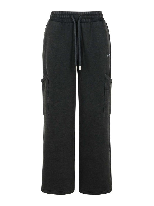 OFF-WHITE: トラウザーショーツ - ショートパンツ - 黒