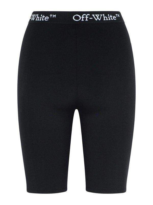 OFF-WHITE: トラウザーショーツ online - ショートパンツ - 黒