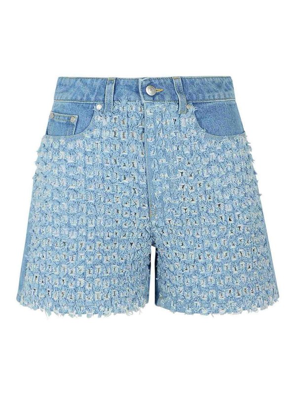 STELLA McCARTNEY: Shorts - Short - Bleu Clair