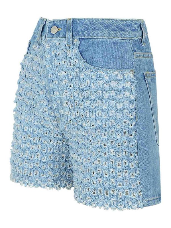 The Best Shops STELLA McCARTNEY: Shorts - Short - Bleu Clair