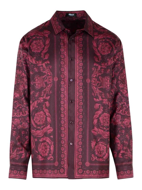VERSACE: Hemden - Hemd - Rot