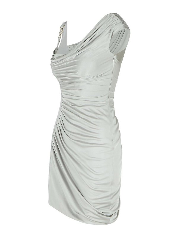 The Best Shops VERSACE: Cocktailkleider - Cocktailkleid - Silber