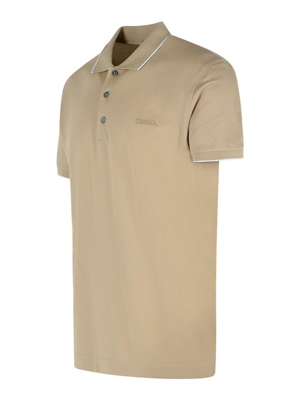 The Best Shops ZEGNA: ポロシャツ - ポロシャツ - ベージュ