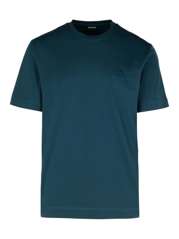 ZEGNA: T-shirts - T-Shirt - Vert