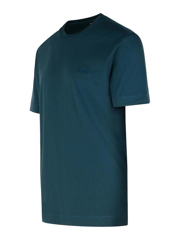 The Best Shops ZEGNA: T-shirts - T-Shirt - Vert