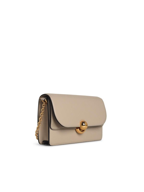 FURLA: shoulder bags online - Ivory Leather Shoulder Strap