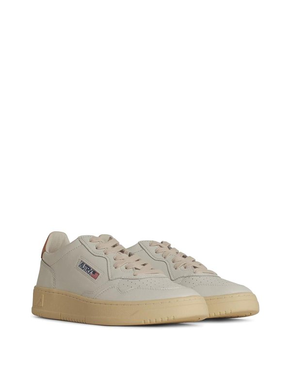 AUTRY: sneakers online - Scneaker in pelle bianca