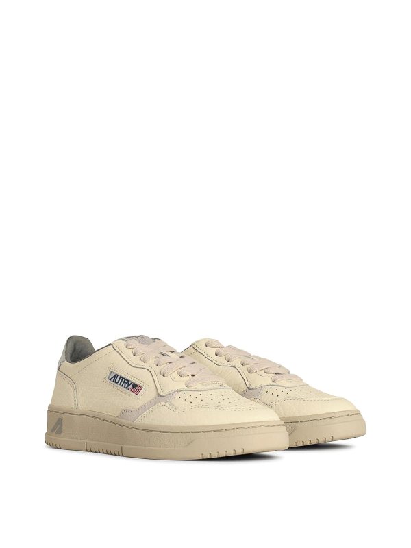AUTRY: trainers online - White Leather Sneakers