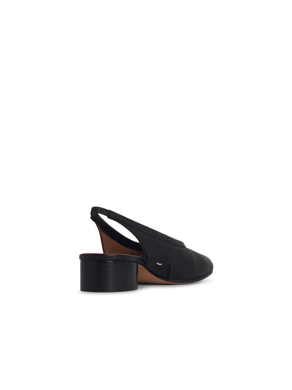 The Best Shops Maison Margiela: ballerine - Ballerine in pelle nera