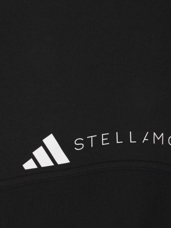 Sweat-Shirts - Noir shop online: ADIDAS BY STELLA MCCARTNEY