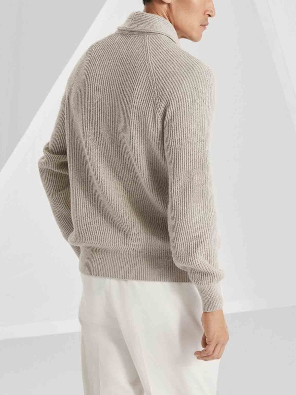 The Best Shops BRUNELLO CUCINELLI: Cardigan - Beige