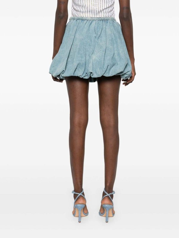 The Best Shops ROTATE Birger Christensen: Miniröcke - Minirock - Blau