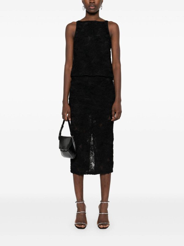 ROTATE Birger Christensen buy online トップ/タンクトップ - 黒