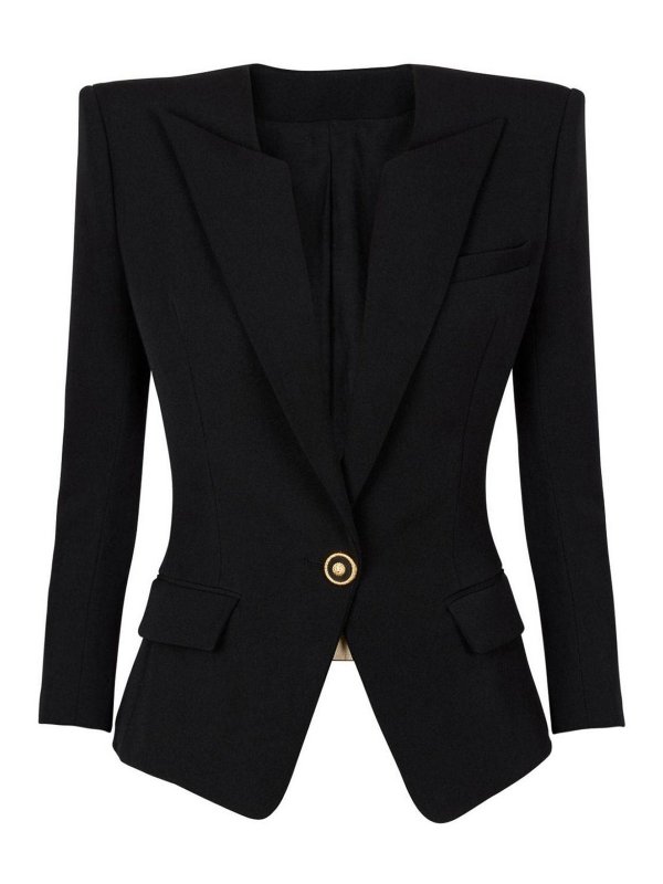 Balmain: blazers - Pied-de-poule blazer