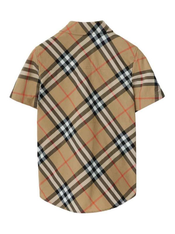 BURBERRY: camicie online - Camicia a quadri