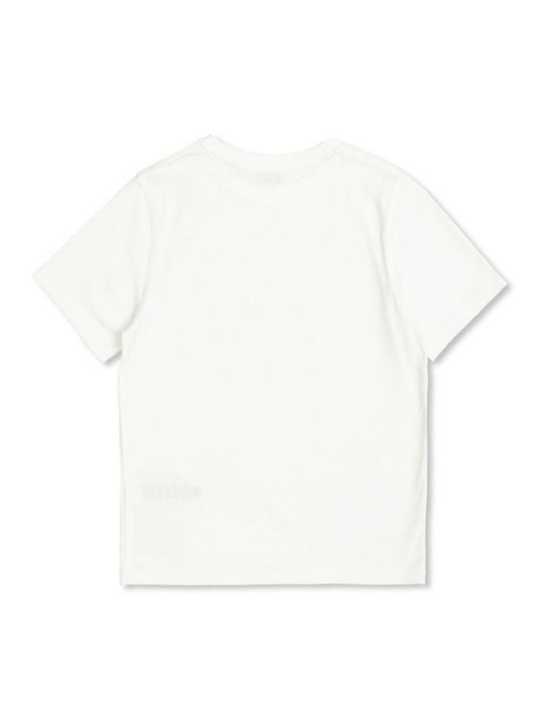 BURBERRY: crew necks online - Checked t-shirt