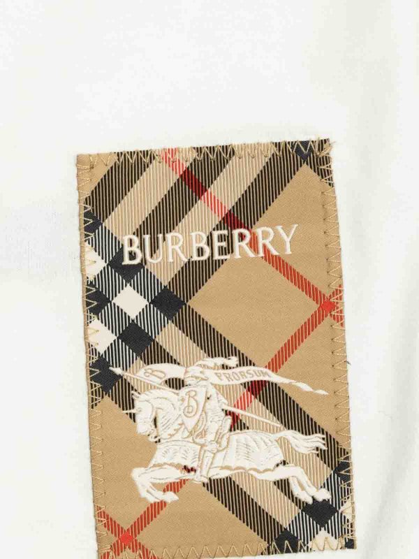Checked t-shirt shop online: BURBERRY