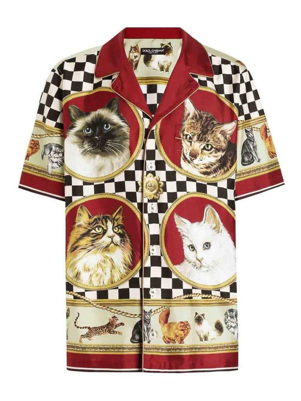 DOLCE & GABBANA: Hemden - Hemd - Beige