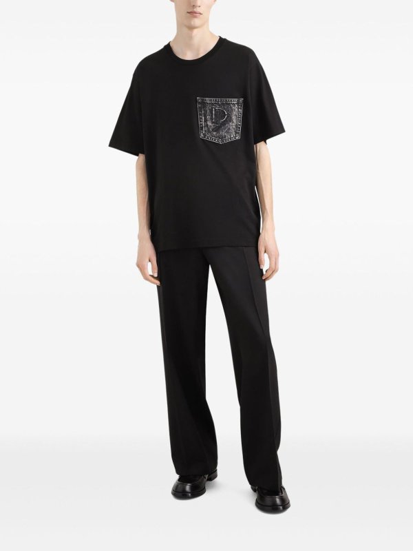 The Best Shops DOLCE & GABBANA: T-shirts - T-Shirt - Noir