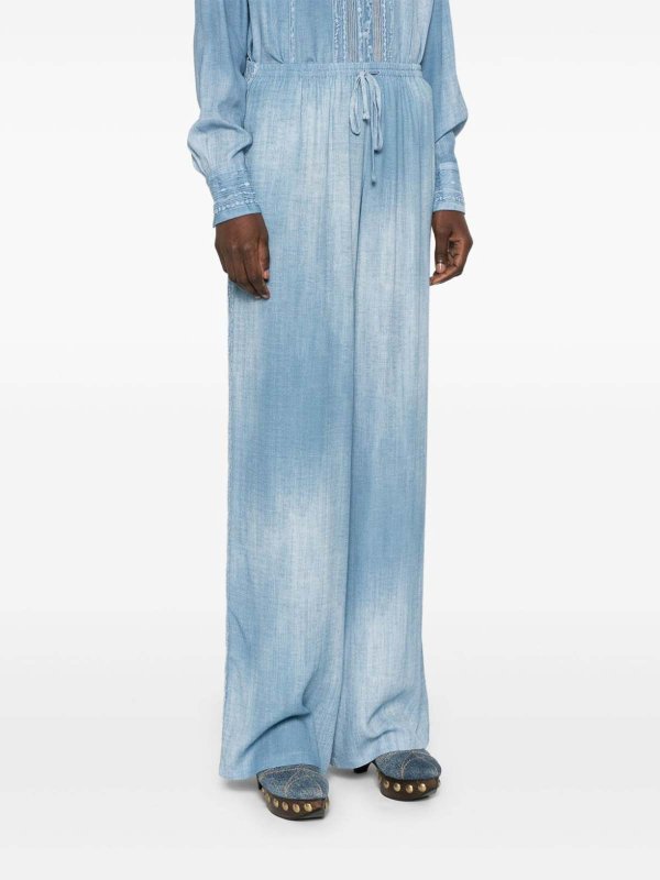 ERMANNO SCERVINO: ストレートジーンズ online - ストレートジーンズ - ブルー