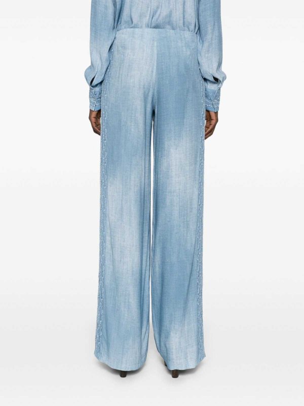 The Best Shops ERMANNO SCERVINO: ストレートジーンズ - ストレートジーンズ - ブルー