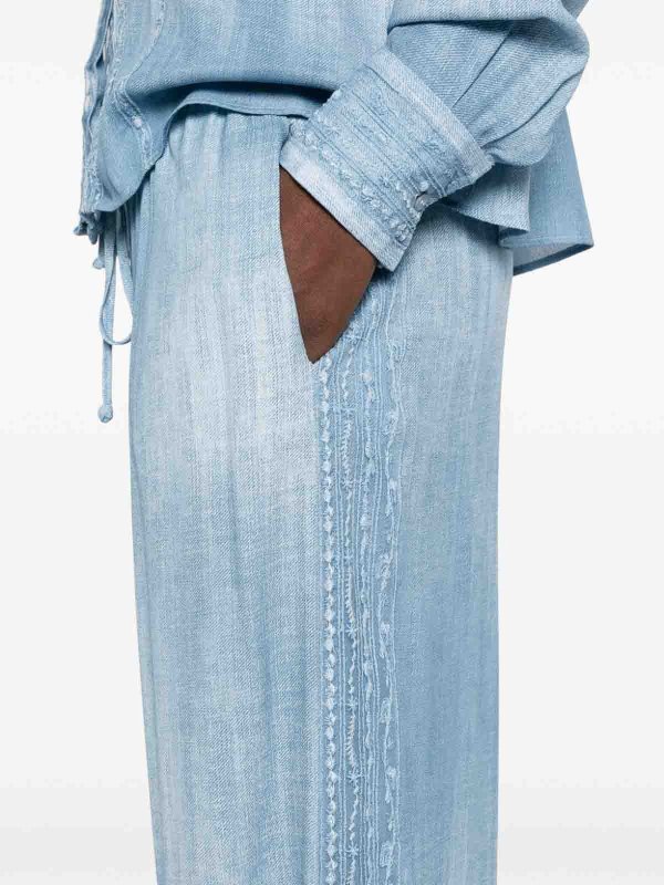 ストレートジーンズ - ブルー shop online: ERMANNO SCERVINO