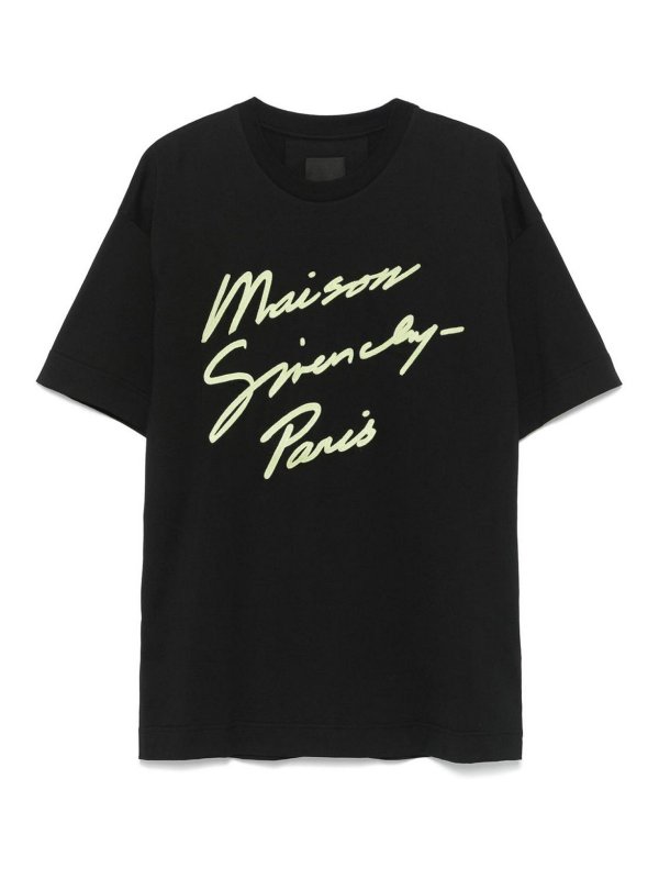 GIVENCHY: T-shirts - T-Shirt - Schwarz