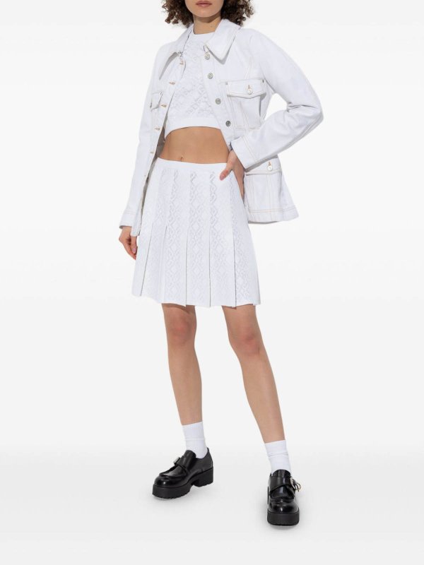 GIVENCHY: mini skirts online - Pleated mini skirt