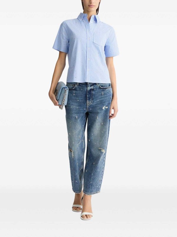 Liu Jo: casual jackets online - Striped shirt