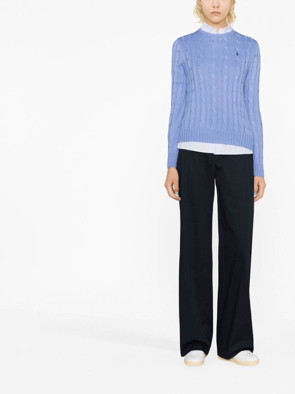 POLO RALPH LAUREN: Suéteres con cuello pico online - Suéter Cuello Redondo - Azul