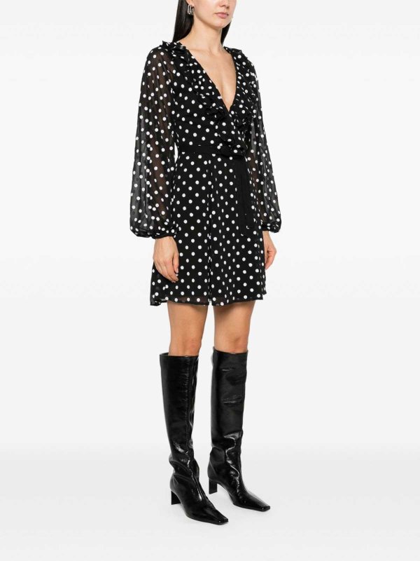 The Best Shops ROTATE Birger Christensen: Kurze Kleider - Midirock - Schwarz